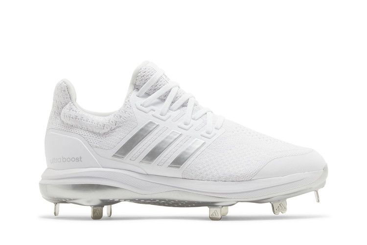 adidas UltraBoost DNA 5.0 Cleat 'White Silver Metallic' — Cloud White/Silver Metallic/Cloud White