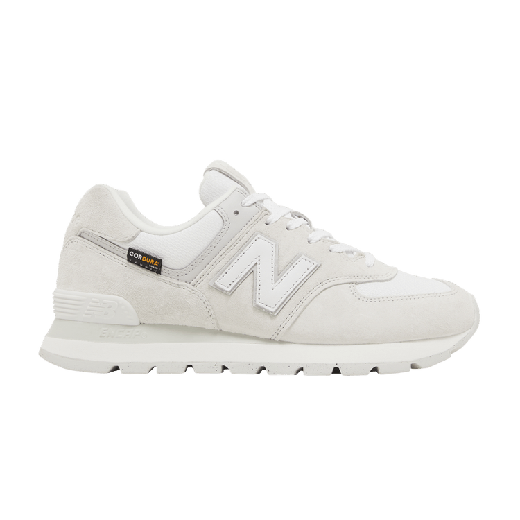 New Balance 574 Rugged 'Light Grey White' — Light Grey/White