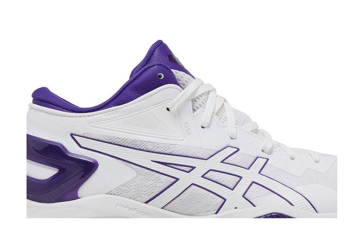 ASICS Gel Burst 27 'White Gentry Purple' — White/Gentry Purple