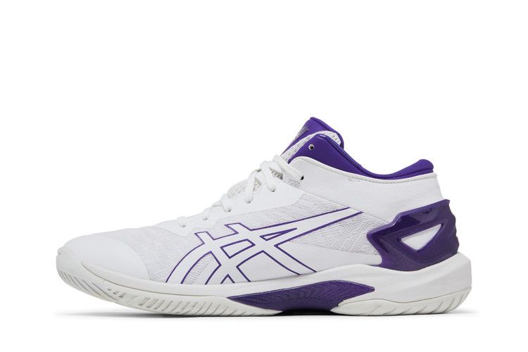ASICS Gel Burst 27 'White Gentry Purple' — White/Gentry Purple