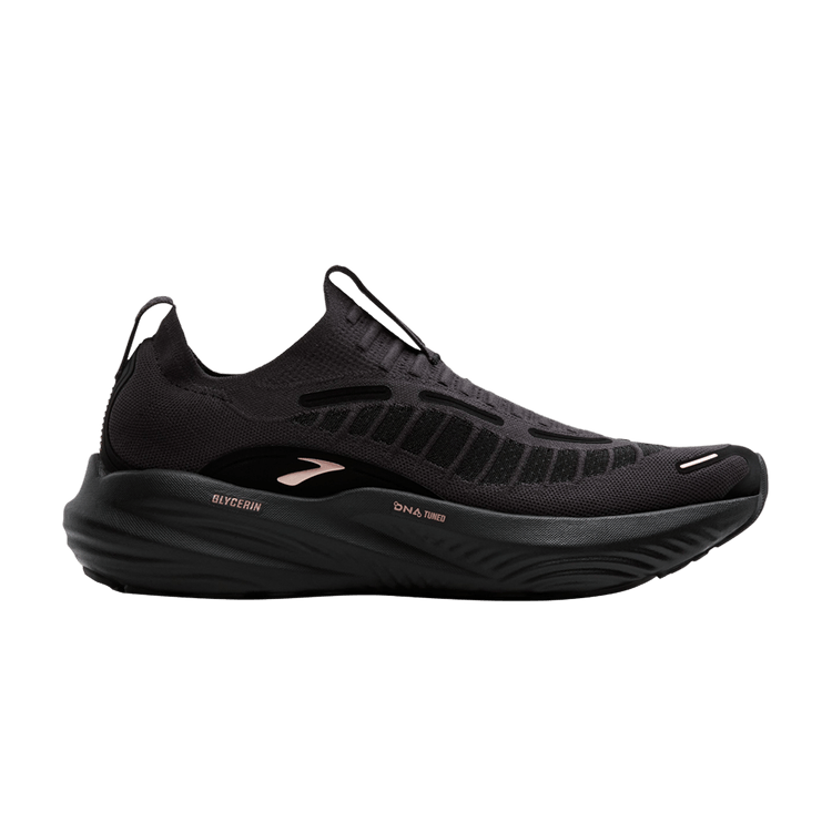 Brooks Wmns Glycerin 22 SE 'Black Metallic Rose Gold' — Black/Metallic Rose Gold