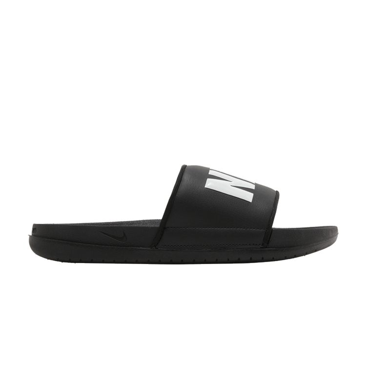 Nike Wmns Offcourt Slide 'Black White' — Black/White/Black