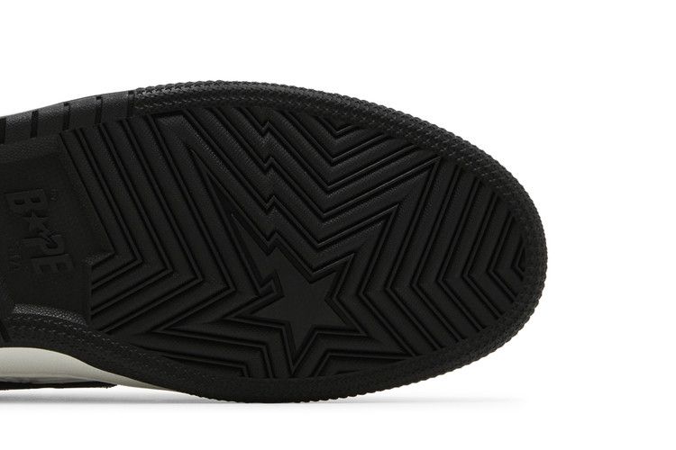 BAPE Sk8 Sta #5 'Luxury Sport Monogram - Black' — Black