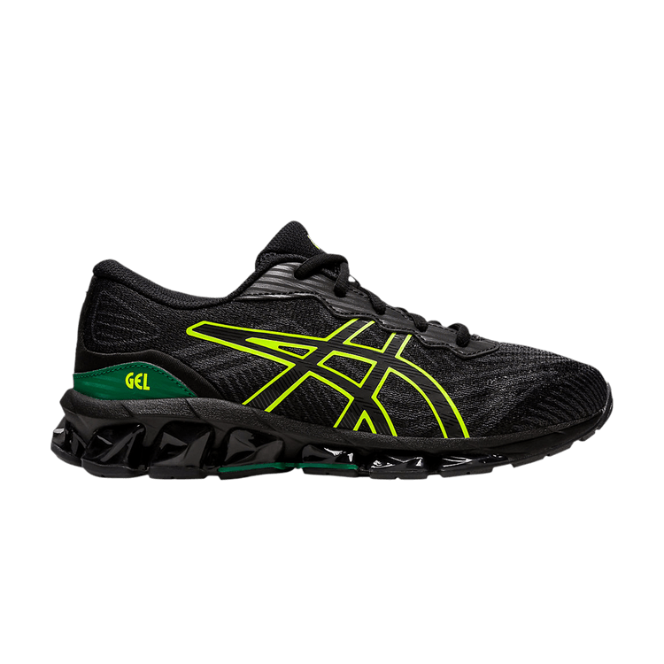 Asics Gel Quantum 360 7 GS 'Black Safety Yellow' — Black/Safety Yellow