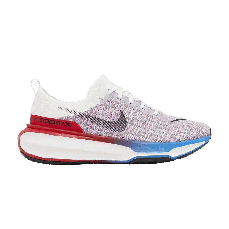 Nike ZoomX Invincible 3 'White Photo Blue Red' — White/University Red/Photo Blue/Black