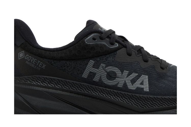 HOKA Wmns Challenger ATR 7 GORE-TEX 'Triple Black' — Black/Black