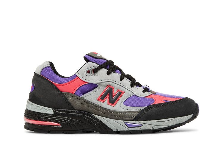New Balance Palace x Wmns 991 Made in England 'Black Ultra Violet' — Black/Griffin/Ultra Violet