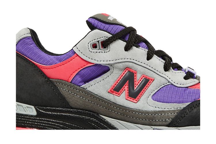 New Balance Palace x Wmns 991 Made in England 'Black Ultra Violet' — Black/Griffin/Ultra Violet