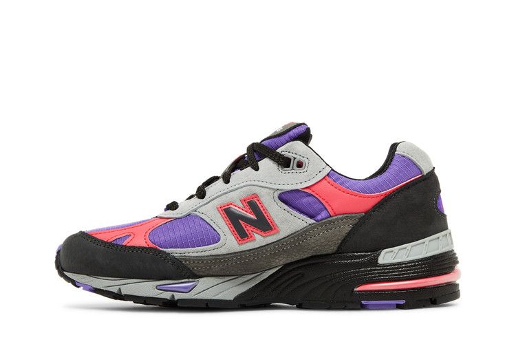 New Balance Palace x Wmns 991 Made in England 'Black Ultra Violet' — Black/Griffin/Ultra Violet