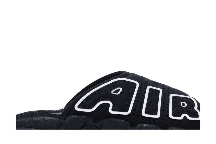 Nike Wmns Air More Uptempo Slide 'Black White' — Black/Black/Clear/White (3)