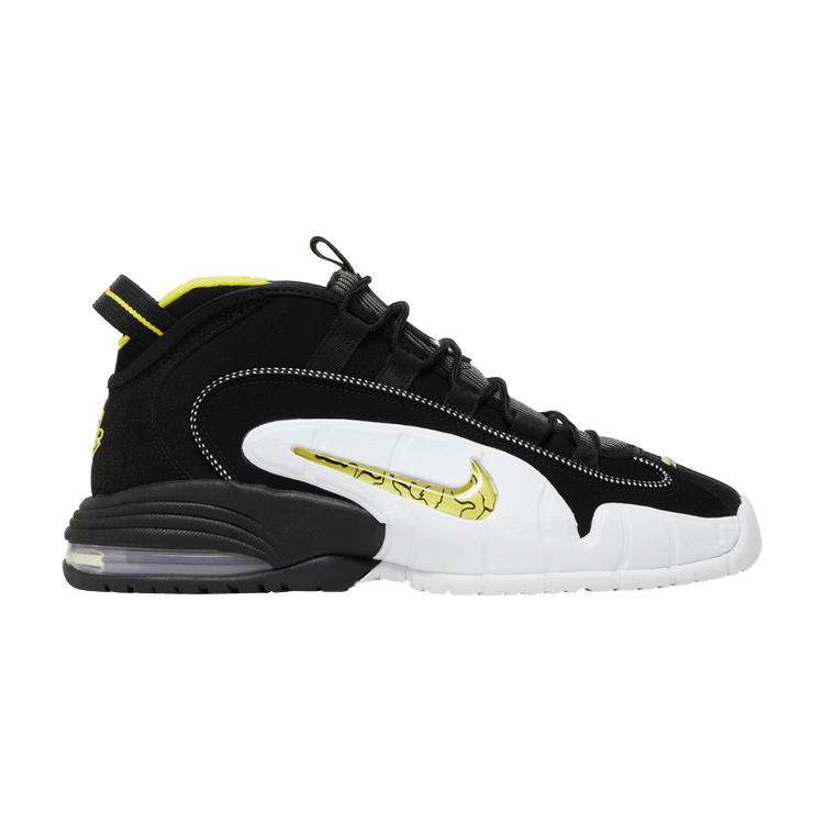 Nike Men's Air Max Penny 1 'Lester Middle School' — White/Opti Yellow/Black