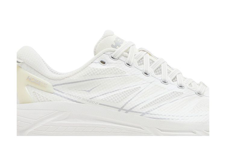 HOKA Mafate Speed 2 'White Lunar Rock' — White/Lunar Rock