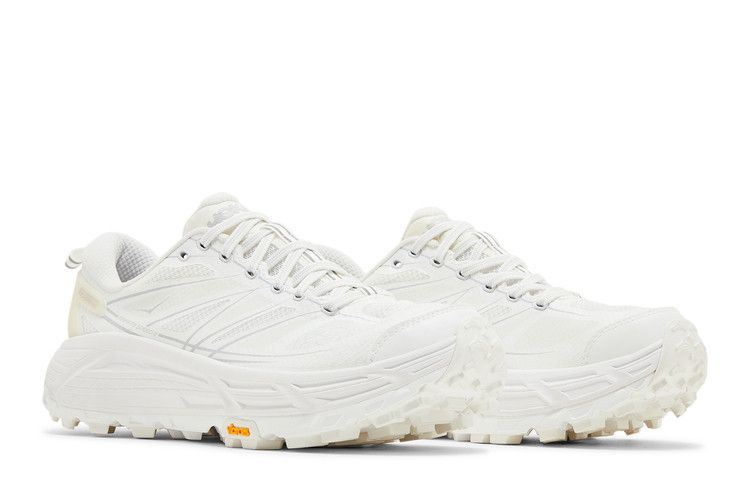 HOKA Mafate Speed 2 'White Lunar Rock' — White/Lunar Rock