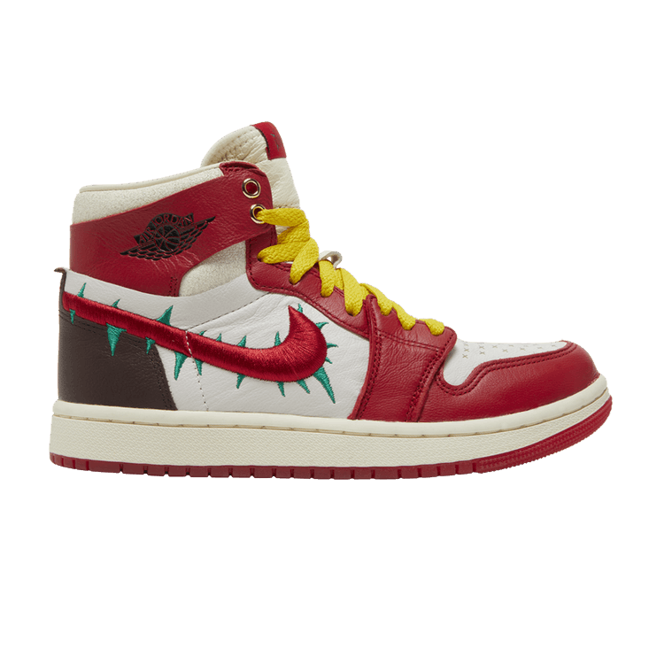 Teyana Taylor x Wmns Air Jordan 1 High Zoom Comfort 2 'A Rose From Harlem' — Gym Red/Black/Summit White/Earth/Coconut Milk