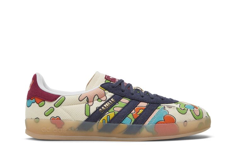 Sean Wotherspoon x adidas Gazelle Indoor 'Kaleidoscopic Lens' — Ecru Tint/Shadow Navy/Gum