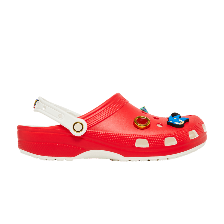 Sonic The Hedgehog x Crocs Classic Clog 'Sonic's Shoes' — Red