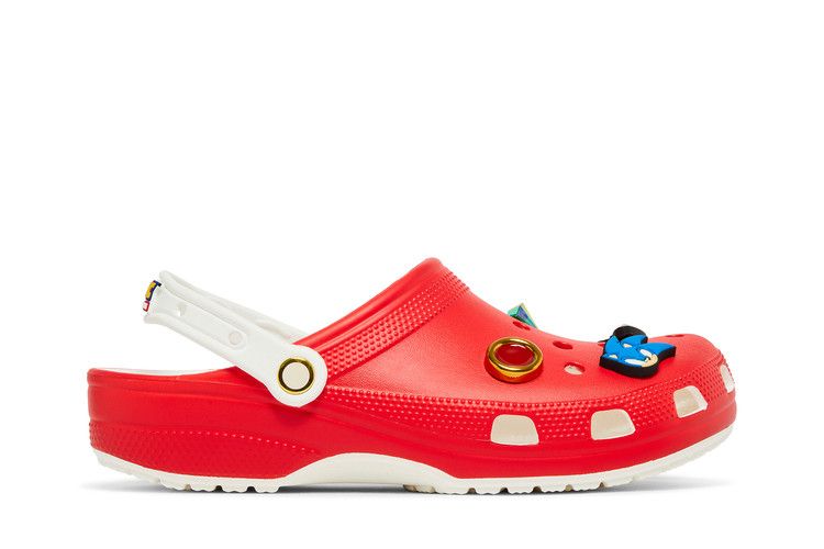 Sonic The Hedgehog x Crocs Classic Clog 'Sonic's Shoes' — Red