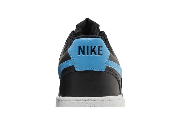Nike Court Vision Low Next Nature 'Black Laser Blue' — Black/White/Laser Blue (8)