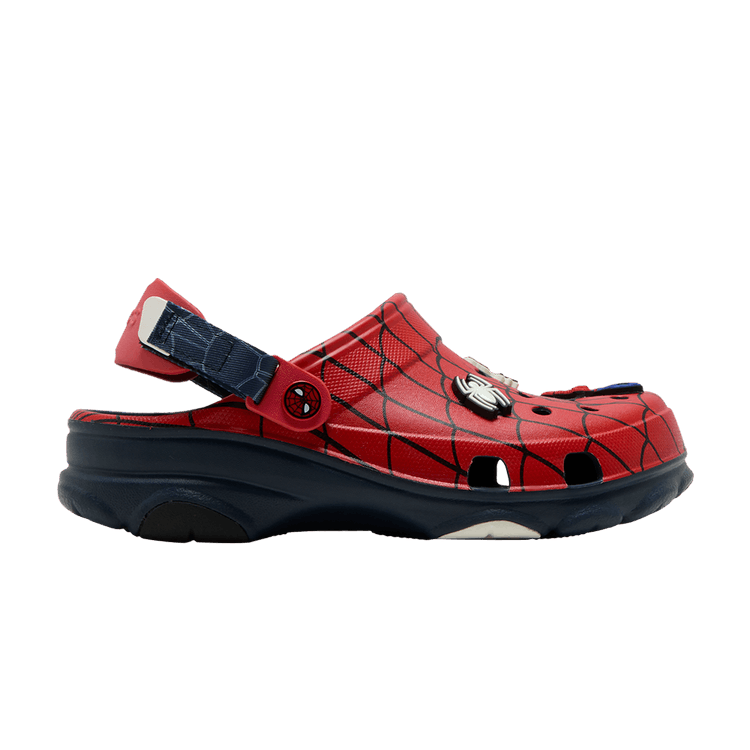 Marvel x Crocs All-Terrain Clog Kids 'Spider-Man' — Red/Navy
