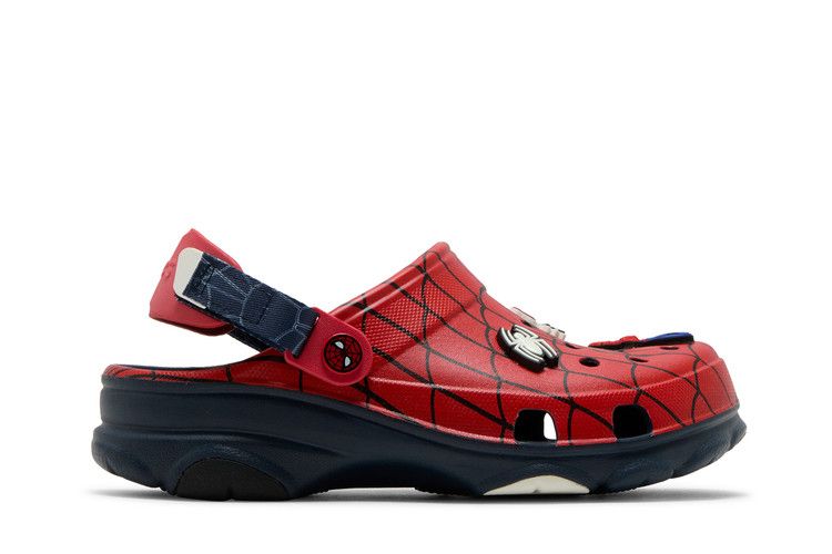 Marvel x Crocs All-Terrain Clog Kids 'Spider-Man' — Red/Navy