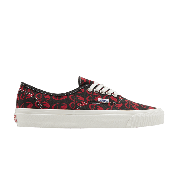 Mooneyes x Vans Authentic 44 DX 'Anaheim Factory - Black Red' — Black/Red
