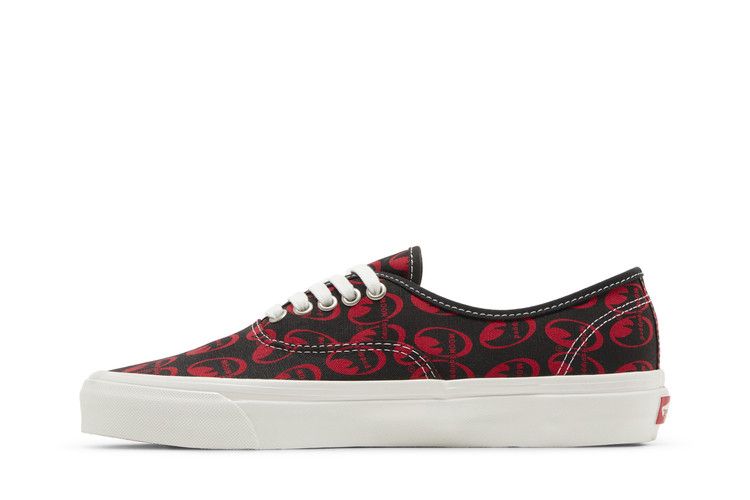 Mooneyes x Vans Authentic 44 DX 'Anaheim Factory - Black Red' — Black/Red