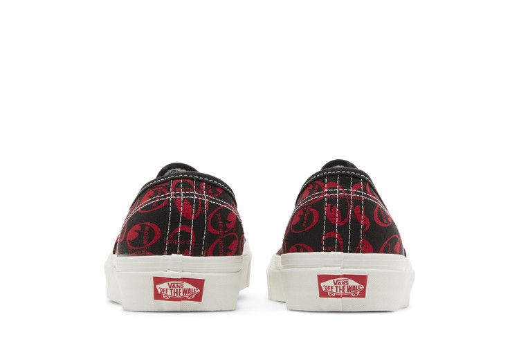 Mooneyes x Vans Authentic 44 DX 'Anaheim Factory - Black Red' — Black/Red
