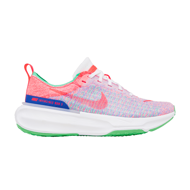 Nike Wmns ZoomX Invincible 3 'White Hot Punch' — White/Racer Blue/Laser Orange/Hot Punch