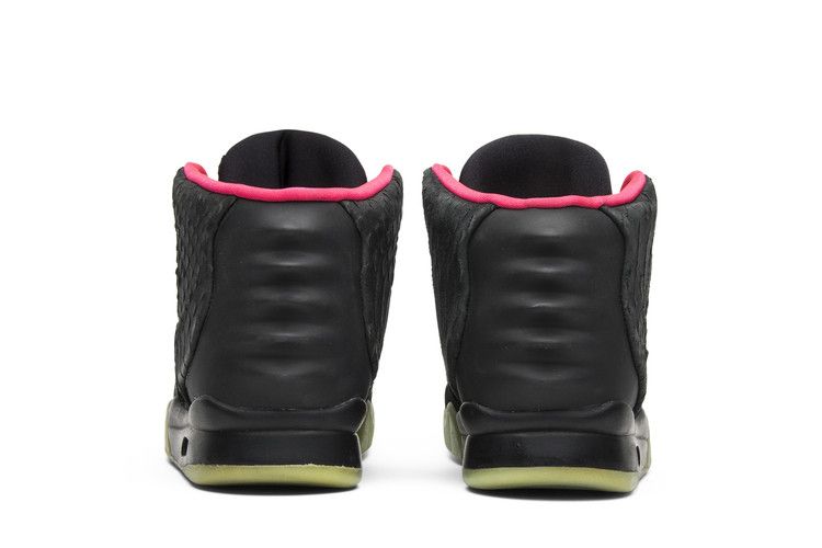 Nike Air Yeezy 2 NRG 'Solar Red' — Black/Black-Solar Red