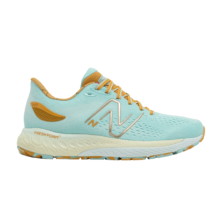 New Balance Wmns Fresh Foam X 880v12 'Surf Golden Hour' — Surf/Golden Hour/Hi-Pink