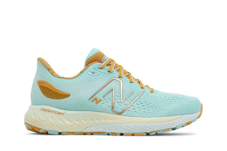 New Balance Wmns Fresh Foam X 880v12 'Surf Golden Hour' — Surf/Golden Hour/Hi-Pink