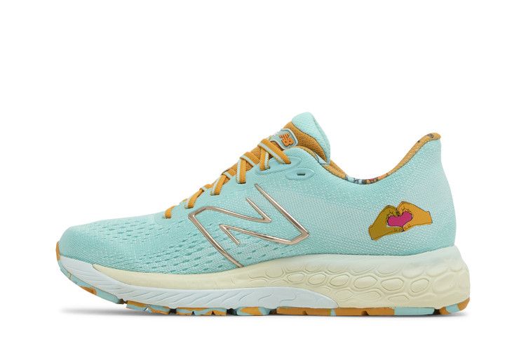 New Balance Wmns Fresh Foam X 880v12 'Surf Golden Hour' — Surf/Golden Hour/Hi-Pink