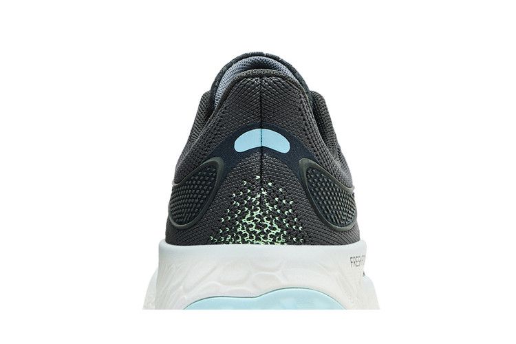 New Balance Wmns Fresh Foam X 1080v12 'Blacktop Green Aura' — Blacktop/Green Aura/Bleach Blue