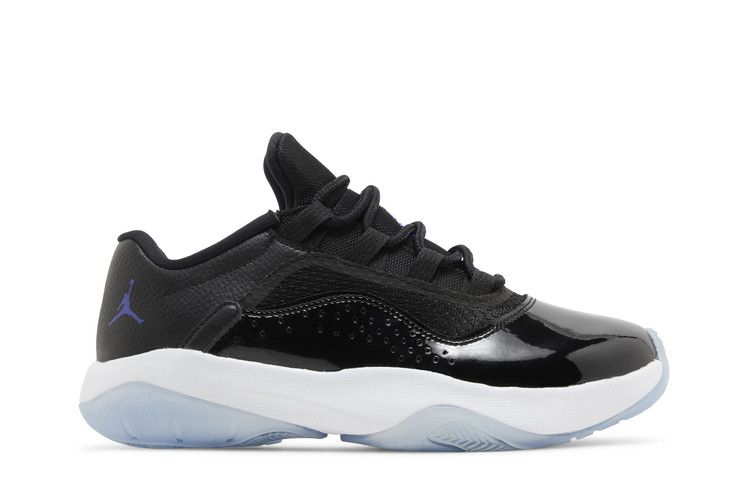 Air Jordan 11 CMFT Low GS 'Space Jam' — Black/Concord/White