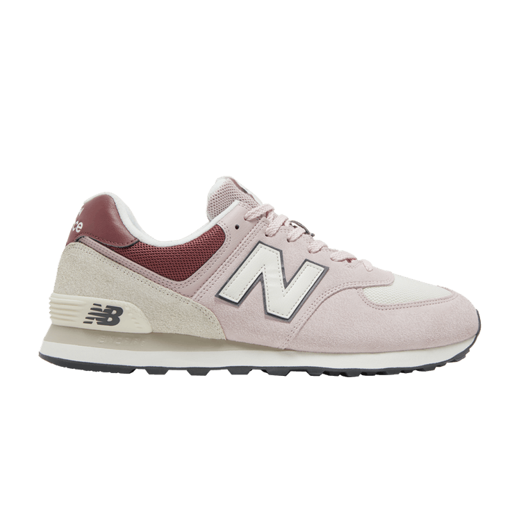 New Balance 574 'Pink Burgundy' — Pink/Yellow