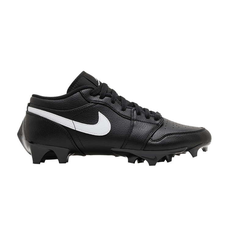 Air Jordan 1 Low TD Cleat 'Black' 2023 — Black/Black/White