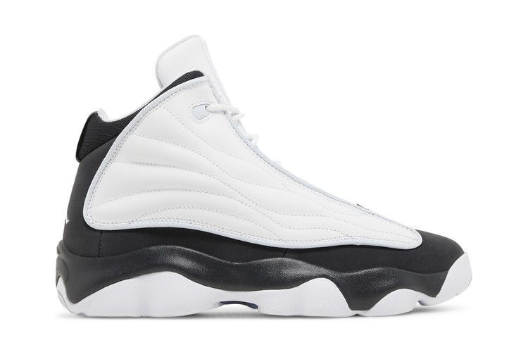 Air Jordan Pro Strong GS 'White Off Noir' — White/Blue Tint/Off Noir