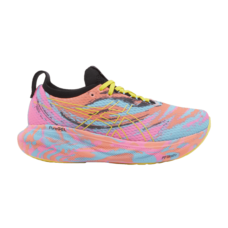 Asics Wmns Gel Nimbus 25 'Color Injection - Aquarium' — Aquarium/Vibrant Yellow