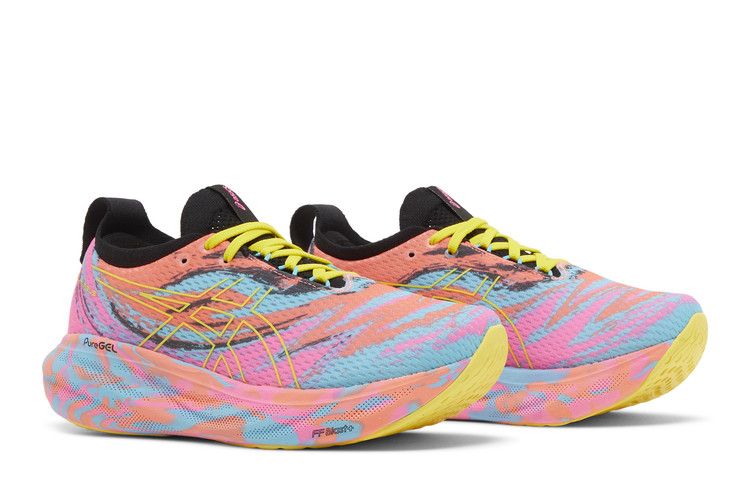Asics Wmns Gel Nimbus 25 'Color Injection - Aquarium' — Aquarium/Vibrant Yellow