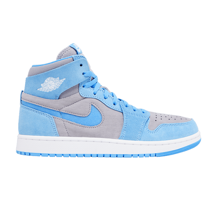 Air Jordan 1 High Zoom Comfort 2 'University Blue' — Cement Grey/University Blue/White