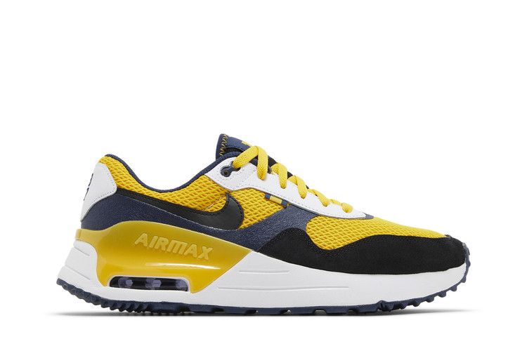 Nike Air Max SYSTM 'Michigan' — Amarillo/Black/College Navy/White