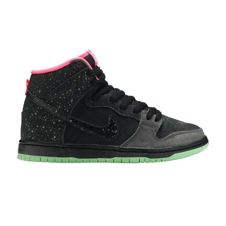 Nike Dunk High Premium SB 'Northern Lights' — anthrct/ blk-hypr pnk-crystl mn