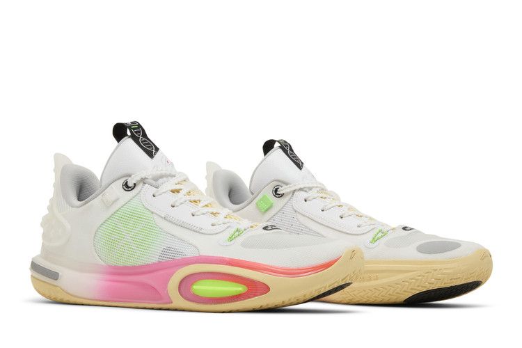 Li-Ning Wade All City 11 'Blossom' — White/Pink/Orange/Green