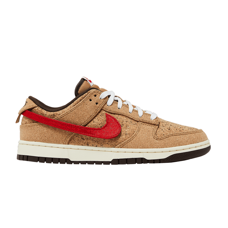 CLOT x Nike Dunk Low SP 'Cork' — Natural/Flax/Coconut Milk/Baroque Brown