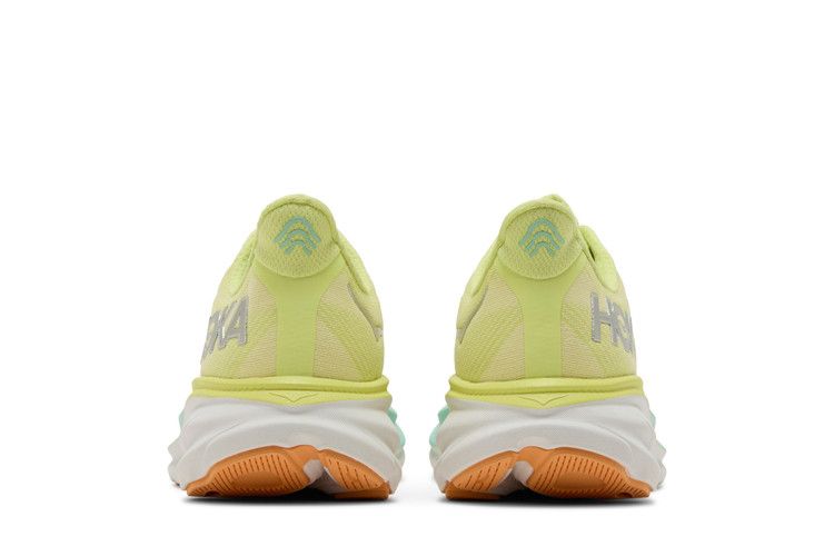 HOKA Wmns Clifton 9 'Citrus Glow Sunlit Ocean' — Citrus Glow/Sunlit Ocean