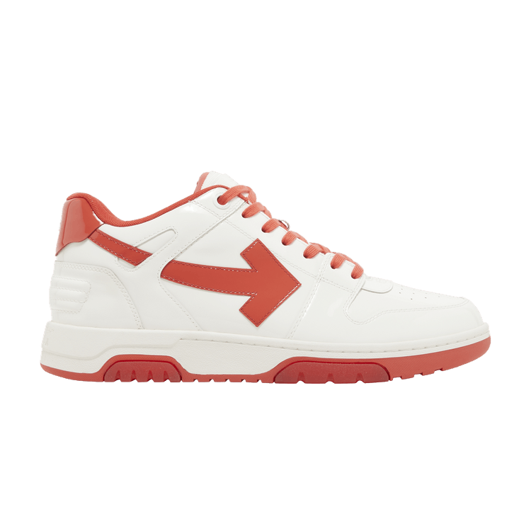 Off-White Out of Office 'White Red Patent' — White/Red