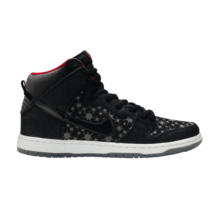 Brooklyn Projects x Nike Dunk High Premium SB 'Paparazzi' — Black/Black-Valient Red