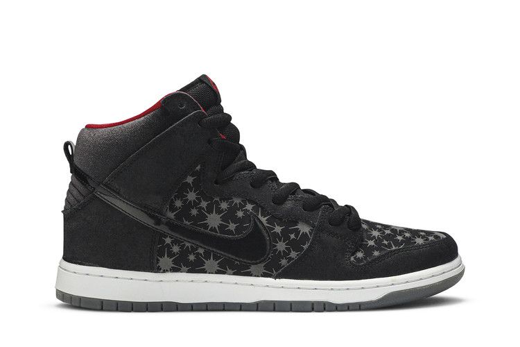 Brooklyn Projects x Nike Dunk High Premium SB 'Paparazzi' — Black/Black-Valient Red (2)