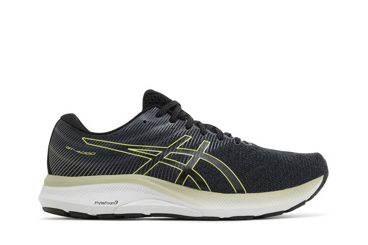 Asics GT 4000 3 Wide 'Black Glow Yellow' — Black/Glow Yellow