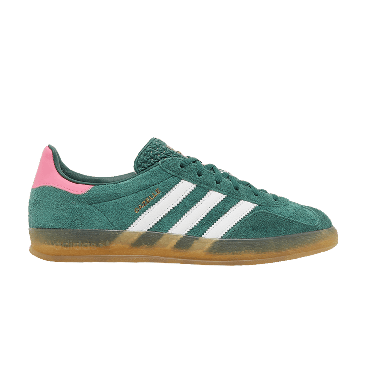 adidas Wmns Gazelle Indoor 'Collegiate Green Pink' — Collegiate Green/Footwear White/Lucid Pink